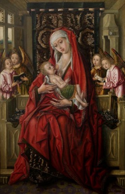 The Virgin nursing the Child Maestro de don Álvaro de Luna © prado