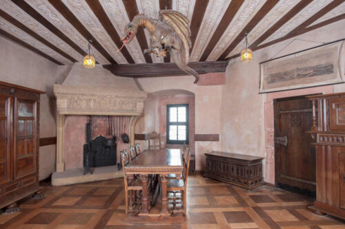 Interior at the Chateau de Haut Koenigsbourg © The Alsace Wine Route