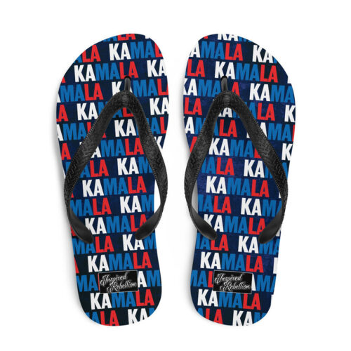 Flip Floppers marketed as part of the Kamela Harris campaign