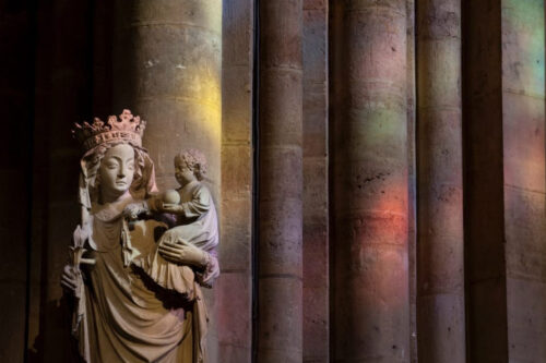 The Virgin of the Pillar in Notre-Dame de Paris. © Notre-Dame de Paris