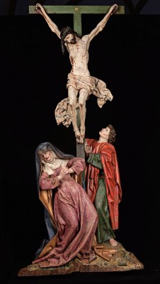 4 - La Crucifixión, ala derecha del retablo de Nuestra Señora de Belén en Laredo (Cantabria)