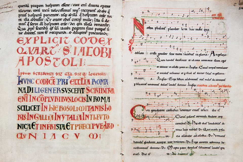 Codex Calixtinus -detail