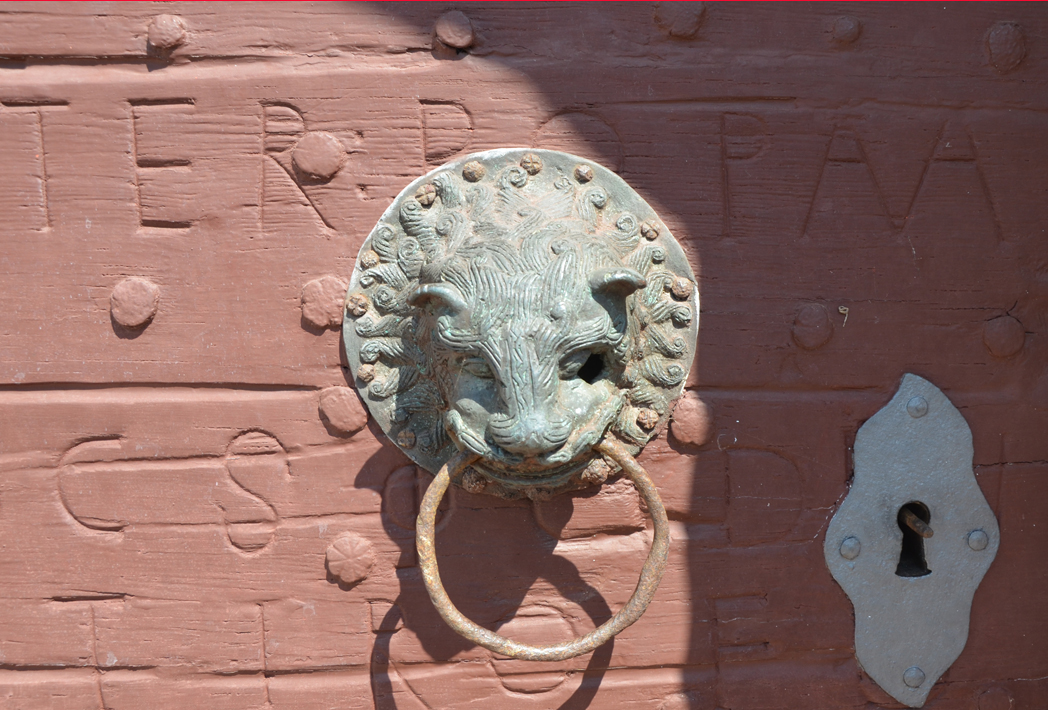 Door with lion from church near Nykøbing © Medievalhistories