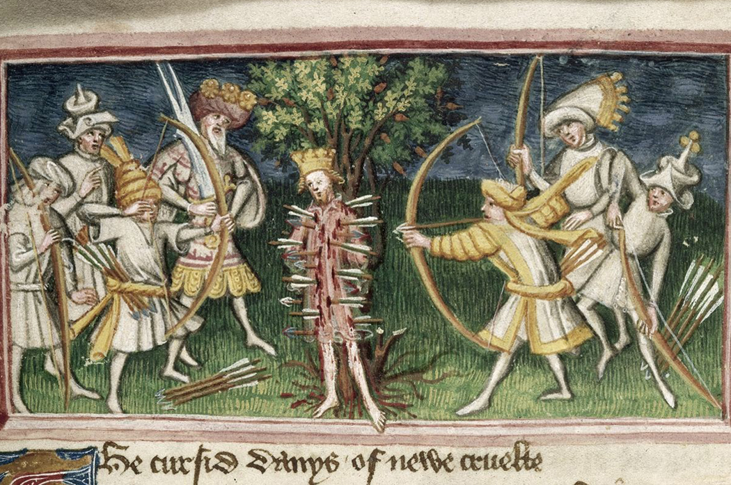 Edmund's martyrdom