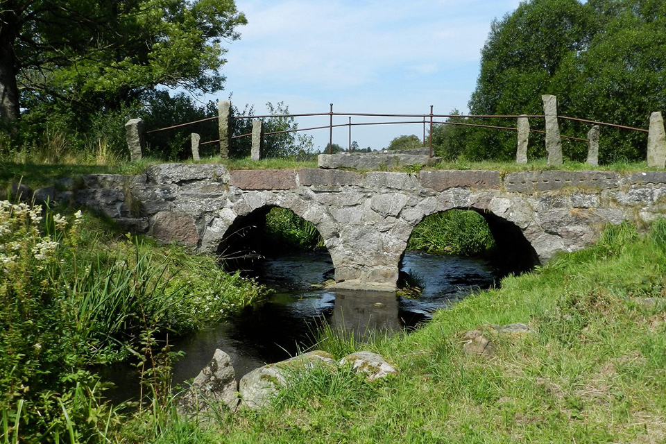 Gejlaa bridge in Denmark