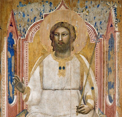 The enthroned God. by Giotto. Cappella degli Scrovegni, Padova, Musei Civici di Padova, Museo d’arte medievale e moderna © Comune di Padova - Assessorato Cultura Turismo e Innovazione