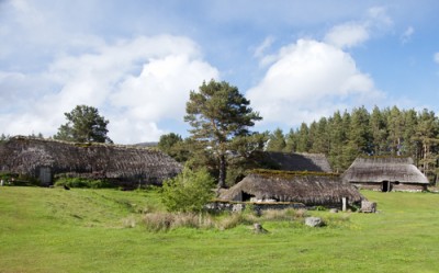 Highland Folk Museum Tacksmans place