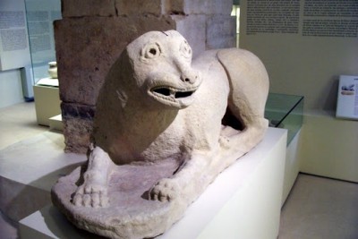 Lion from Baena exhibited in Museo Histórico y Arqueológico de Baena