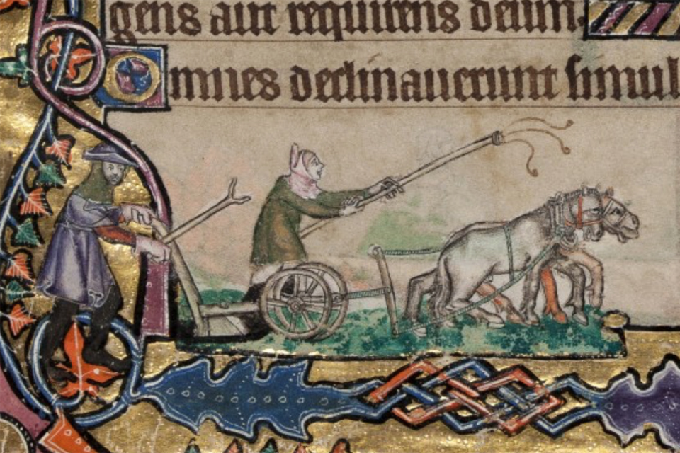 The Macclesfield Psalter, England, East Anglia, probably Norwich c. 1330-1340 MS 1-2005, fol 77 r