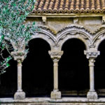 Part of the Cloisters at Colegiata de Sar in Santiago de Compostela