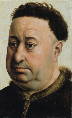 Rober Campin Portrait of a Stout Man – Robert de Masmines Source Google Art