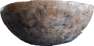 Runic Bowl from elvdala in Sweden