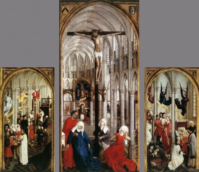 Seven Sacraments Rogier van der Wyeyden Antwerpen. Source: Wikipedia