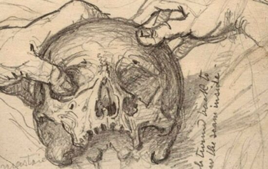 Sketch of skull of Richard II. Source: Foxnews