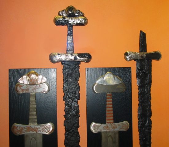 Viking swords found at Haithabu