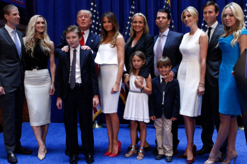 The "Medieval" clan of Donald Trump. Source: Wikipedia