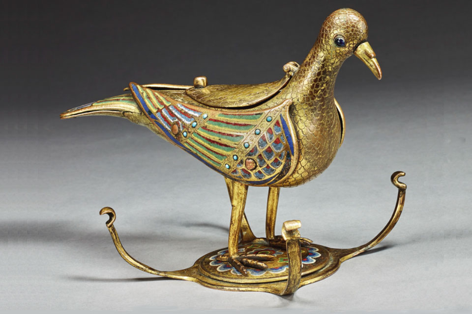 Eucharistic Dove Sold at Sotheby's January 2016 © Sotheby's