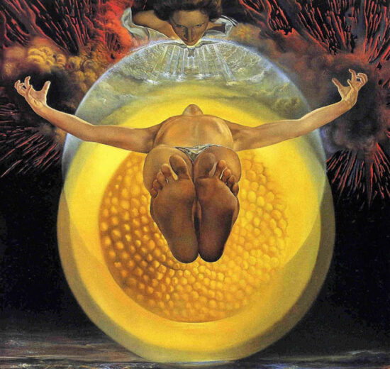 Salvador Dali. The Ascension. San Diego Museum of Art. Sorce: wikipedia