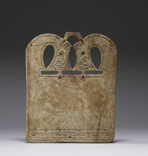 Whale Bone Plaque. © Walter's Museum. Open domain.