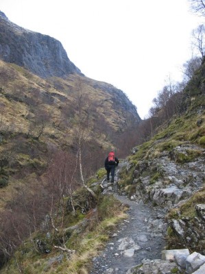 Walking in Glencoe