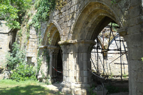 Abbey of Fontenelle at La Roche-sur-Yon. Source: Wikipedia -Selbymay