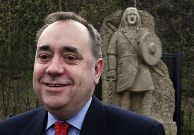 Alex Salmond and William Wallace © SNP