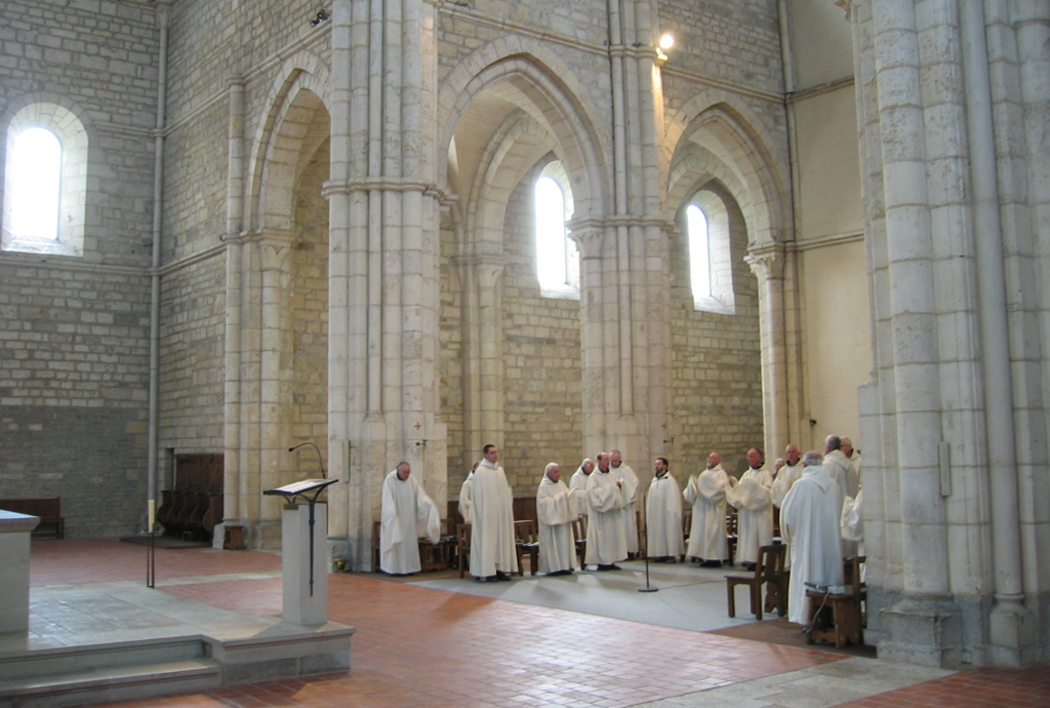 cistercians at Abbaye d'Acey source wikipedia