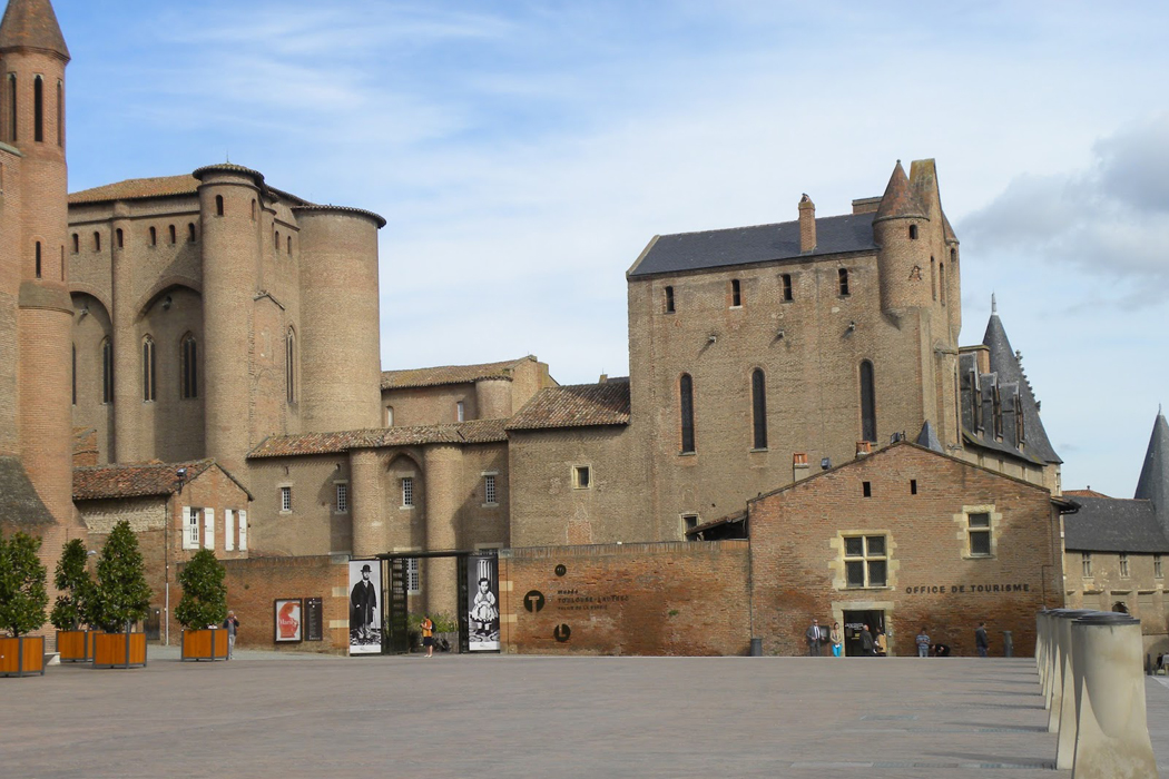 Episcopal palace in Albi France