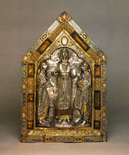 Gabel End of early shrine for St. Oda. © The Trustees of the British Museum