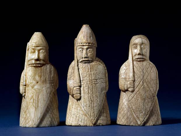 Lewis Chess Pieces - vikings