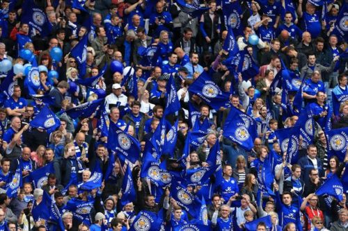 Fans from Leicester Club 2016