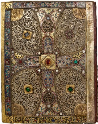 The backcover of the Lindau Gospels. © Morgan Library and Museum