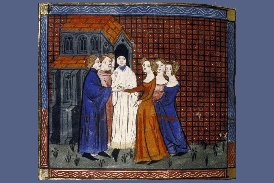 marriage of Louix x and clemence of hungary 1315