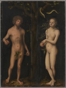 Cranach - Adam and Eve - Alte Pinakothek, Munich