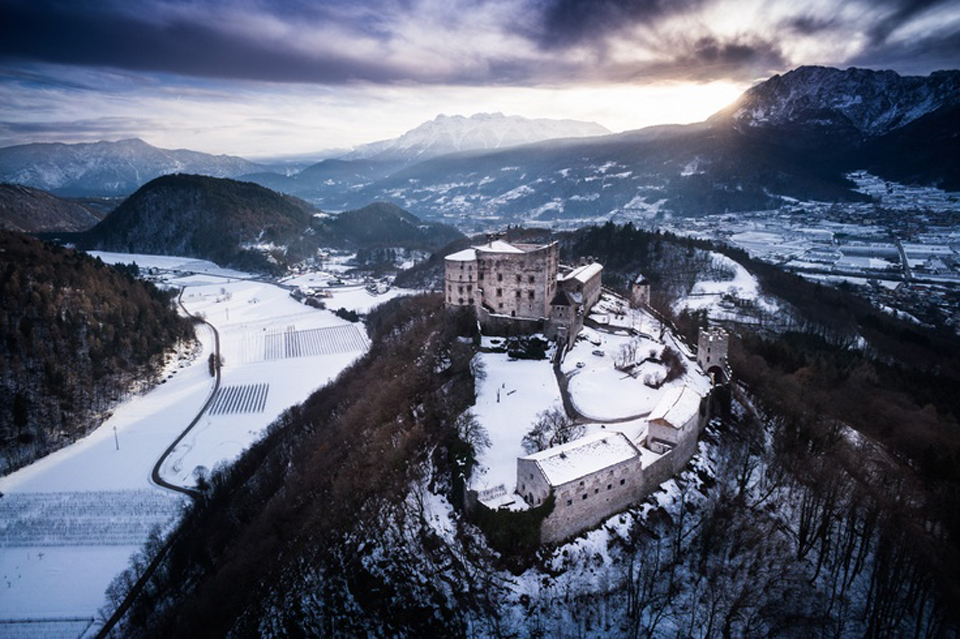 Castel Pergine in the Valsugana Valley. Sorce: Pinterest