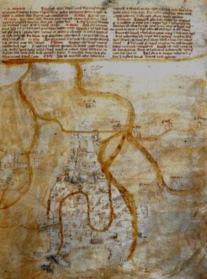 Brother Paolino, Map of Venezia, 1346