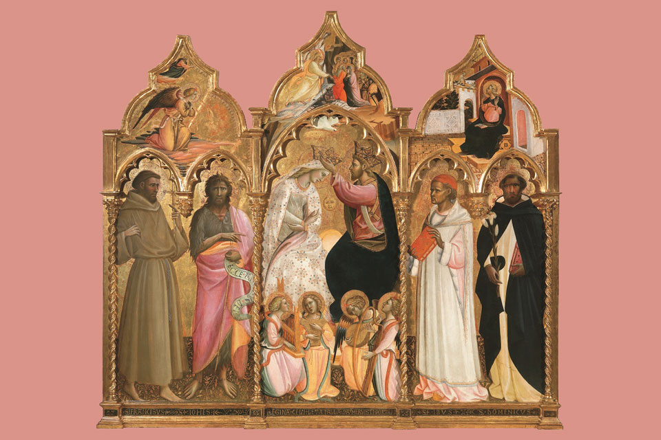 Giovanni dal Ponte: Coronation of the Virgin. © l'Accademia di Firenze