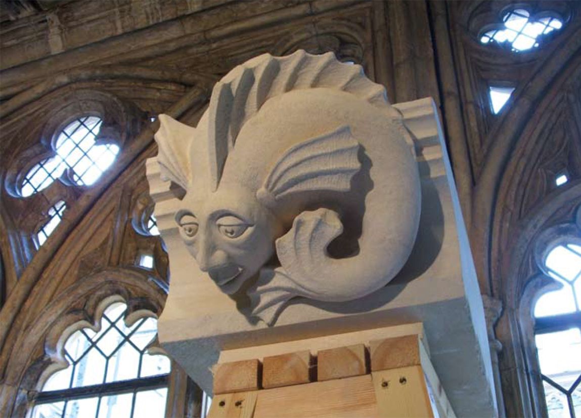 New Grotesque at St George's Chapel at Windsor